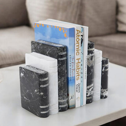 bookend , marble bookend, home decor