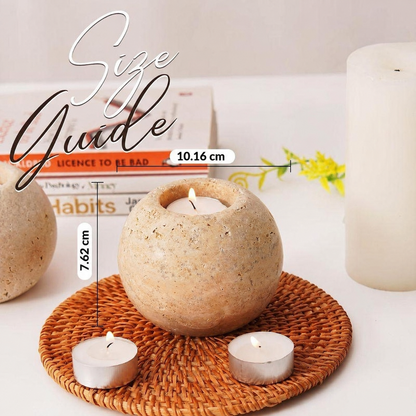 Tealight Candle Holder - Set of 2 (Big)