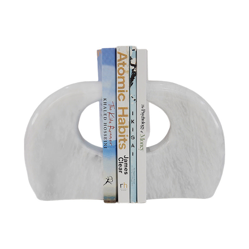 bookend , marble bookend, home decor