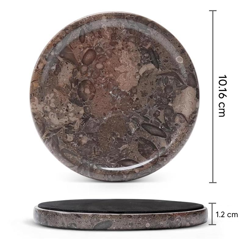 Coaster Plates - Depth Design - Set of 4