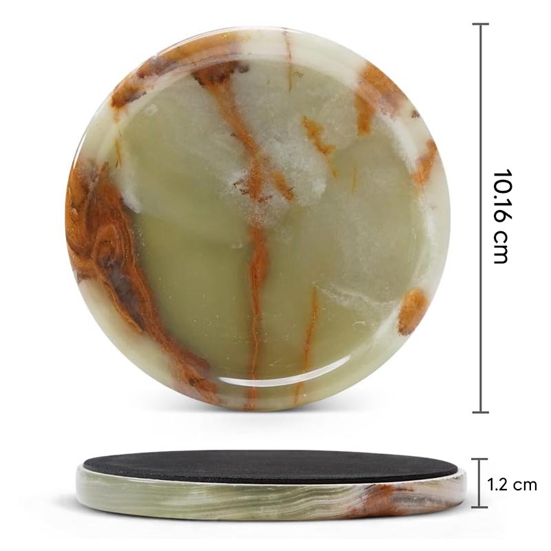 Coaster Plates - Depth Design - Set of 4