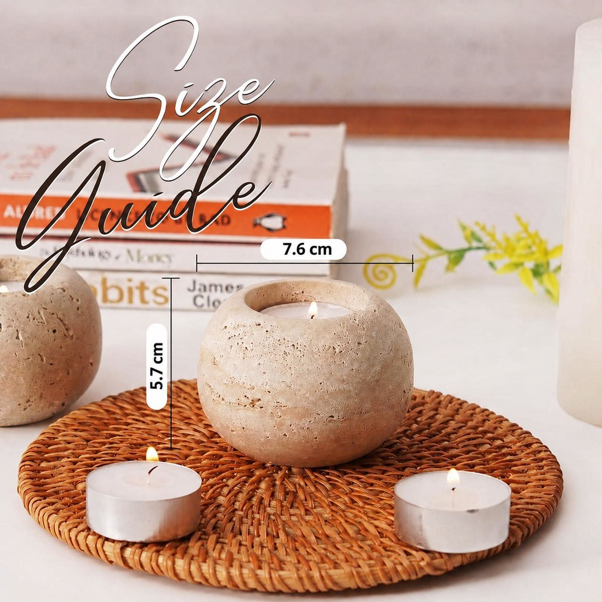 Tealight Candle Holder - Set of 2 (Small)