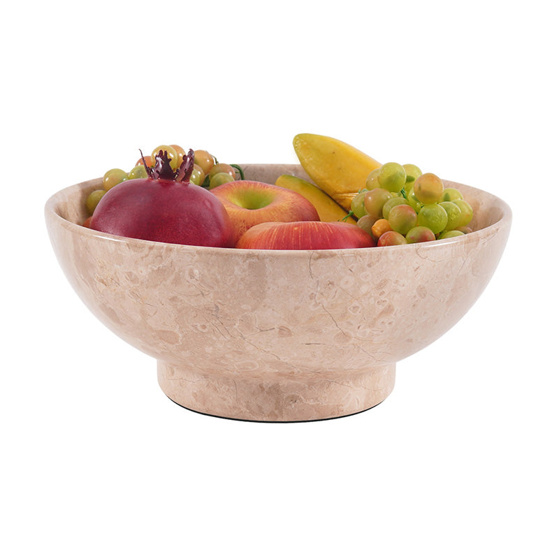 serving bowl, marble fruit bowl , decorative bowl