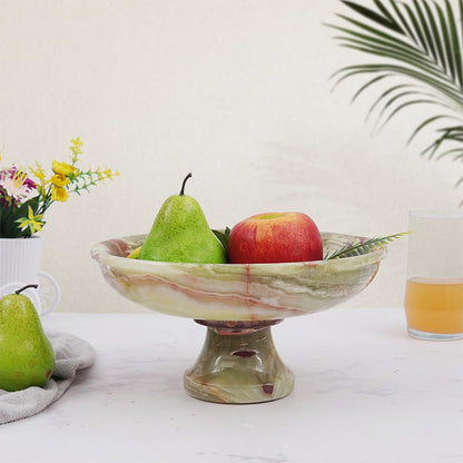 serving bowl, marble fruit bowl , decorative bowl
