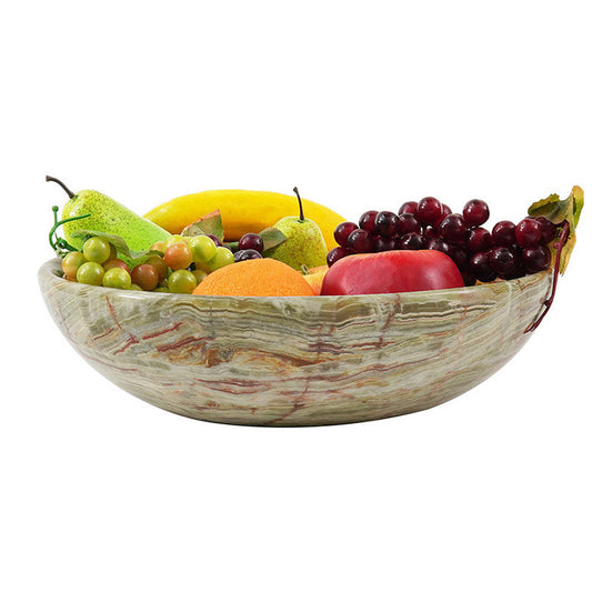 serving bowl, marble fruit bowl , decorative bowl