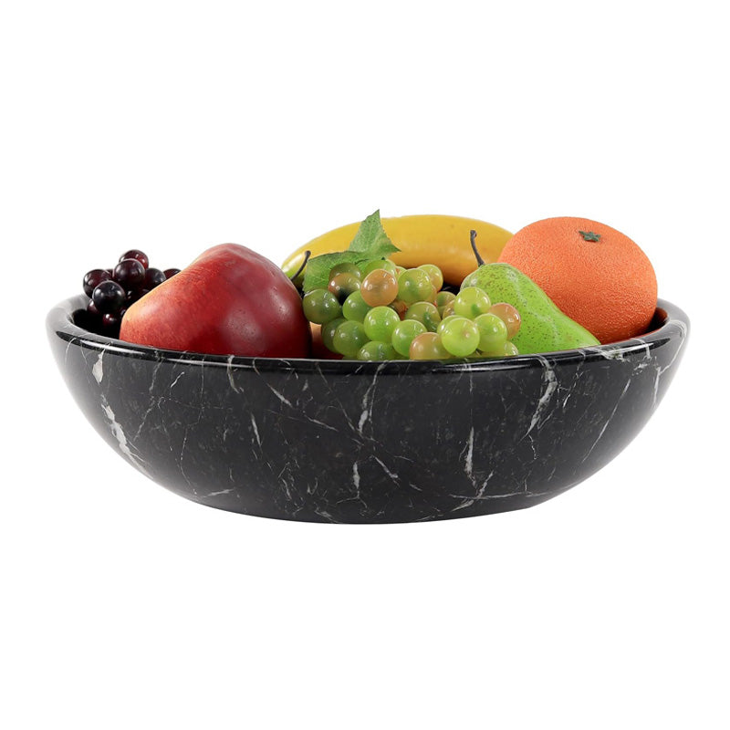 serving bowl, marble fruit bowl , decorative bowl