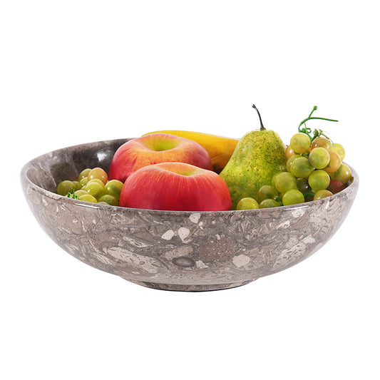 serving bowl, marble fruit bowl , decorative bowl