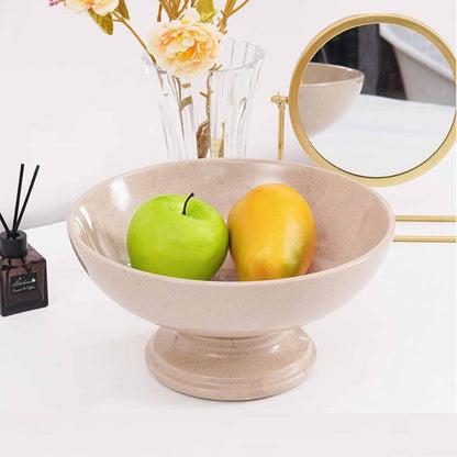 serving bowl, marble fruit bowl , decorative bowl