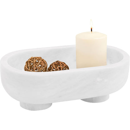 Oval Bowl With Stand