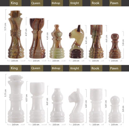 30 cm Round Chess Set With Standard Storage Box